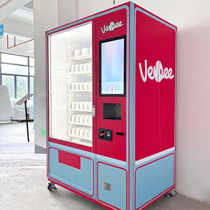 Máquina Expendedora Yunyin con Pantalla Táctil para Exteriores, para Fideos Instantáneos con Suministro de Agua Caliente, Alta Capacidad 300-600, con WiFi/4G - Product Image 2