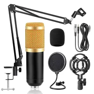 BM800 Usb Vlogging Podcast Equipment Kit BM800 Microfone Gamer CondensadorStudioゲーミングマイク録音コンデンサーマイク