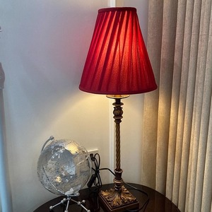 Lámpara de pie con temática de boda roja, bombilla incandescente E27 220V, decoración para sala de estar y estudio - Product Image 3
