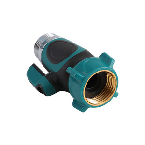 Conector de Agua de Aleación de Zinc Huabangshi de 25 mm con Rosca, Accesorio de Riego para Jardín, Adaptador de Manguera de Goma Resistente - Product Image 1