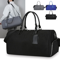Sac de sport imperméable grande capacité avec logo personnalisé, séparation sec/humide et compartiment à chaussures pour hommes et femmes