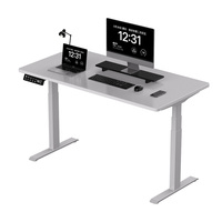 Escritorio de juegos de computadora ajustable en altura de bajo precio Escritorio de pie multifuncional de doble motor