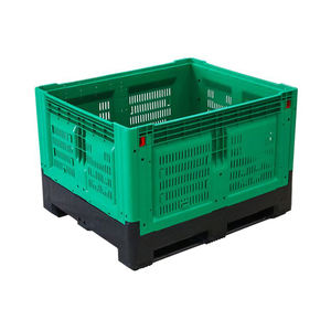 Heavy-Duty Opvouwbare Bulk Plastic Krat Stapelbare High-Volume Plastik Doos Voor Industrieel En Agrarisch Gebruik - Product Image 5