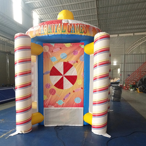 Custom Outdoor PVC <b>Inflatable</b> 4-in-1 Game Booth With & Portable Design 3-Year Warranty for Events <b>Inflatable</b> Game for E - Product Image 4