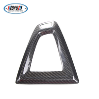 Pour BMW M3 M4 F80 F82 RHD fibre de carbone sèche ajouter sur le style garniture intérieure Gear Shfit bouton panneau garniture