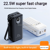 Nuevo Estilo, Banco de Energía Portátil de 30000 mAh, 22.5 W, Tipo C, Carga Rápida Bidireccional, Cable Integrado, Fabricante OEM/ODM