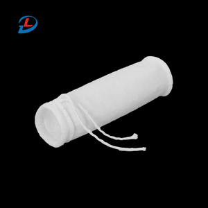 Colector de polvo plano personalizado de fieltro de aguja industrial procesamiento poliéster máquina de coser tela Pe poliéster bolsa de filtro - Product Image 6