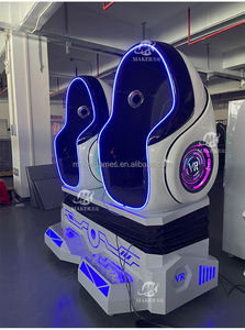 Maker VR/AR/MR Equipo Realidad virtual Mejores ventas 9D VR Asiento de 2 plazas Silla Juego de cine <span class=keywords><strong>Ganar</strong></span> <span class=keywords><strong>dinero</strong></span> Rápido VR Egg 9D VR - Product Image 5