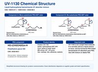 Absorbeur ultraviolet UV-1130 CAS104810-48-2 Benzotriazole liquide UV1130 Stabilisateur de lumière Absorbeur UV Additif pour système à base d'eau