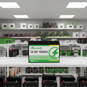 Batería de Litio de Ciclo Profundo de Estado Sólido, Fosfato de Hierro y Litio, 12.8V 100AH, para Montacargas y Almacenamiento de Energía Doméstica - Product Image 3