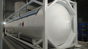 Криогенный резервуар ISO для <span class=keywords><strong>LOX</strong></span> LAr LCO2 LNG LN2 LPG по низкой цене, стандарт ASME, распродажа, хорошее качество - Product Image 2