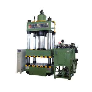 JianHa 500-ton four-column and three-beam hydraulic press for brake pad manufacturing