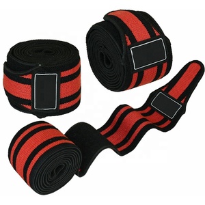 Enveloppes de genou de levage de poids Extra rigides et robustes personnalisées OEM, Protection de genou réglable, Sport pour la musculation, Bandage de genou - Product Image 2