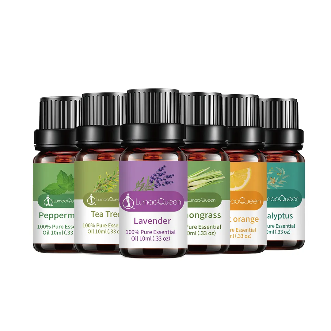 Factory Direct Sale Long Last Organic 100% Natural Essential Bath Oil Fragrance Oil Popular Flavor Essential Oil Set