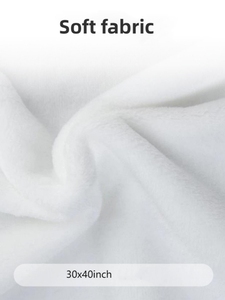 Vente chaude transfert de chaleur Double couche 30x40 pouces petite couverture couverture blanche <span class=keywords><strong>Sublimation</strong></span> thermique couverture pour enfants - Product Image 5