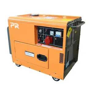 प्रमोशन सेल छोटा और साइलेंट मेड इन चाइना एसी सिंगल फेज़ 10KW 10KVA डीजल जेनरेटर सेट उचित मूल्य के साथ