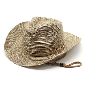 Sombra Protector solar Sombrero para el sol Hombres al aire libre Coreano Dos colores Paja Sombreros de ala ancha Verano Viajes Playa Sombrero de paja - Product Image 1