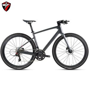 Vélo de Gravel V1 – Prix Usine – 24 Vitesses – Cadre en Fibre de Carbone – Course – Léger – Livraison Rapide - Product Image 1