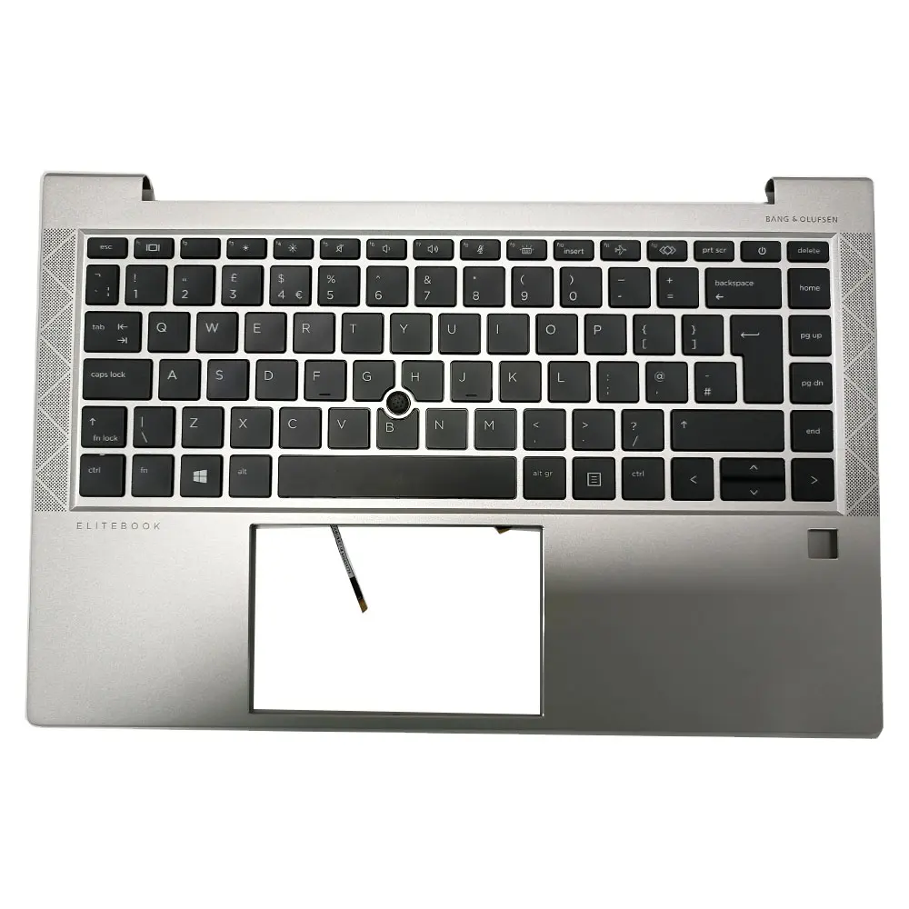 HK-HHT Zilveren Laptop Palmrest Shell Voor Hp Elitebook 840 G8 745 845 G7 Bovenklep