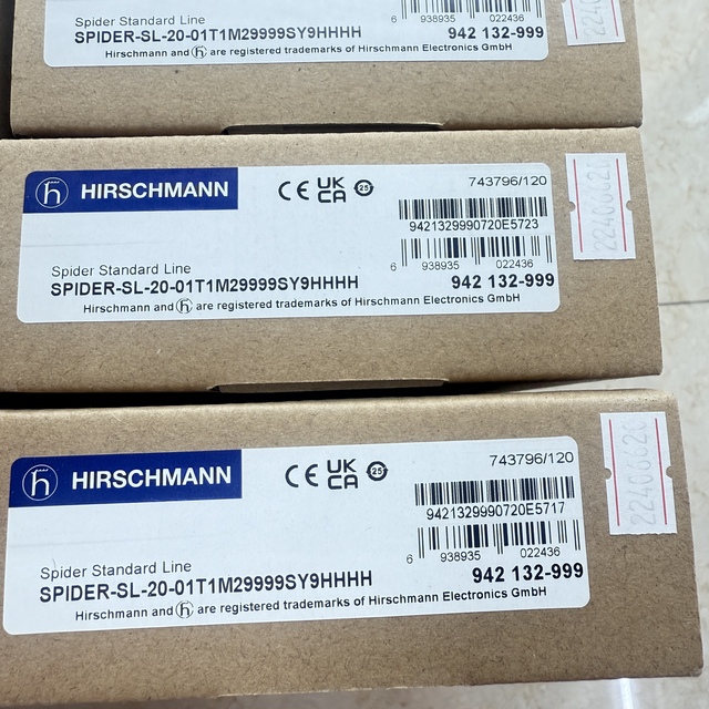 Hot Selling Hirschmann  SPIDER II Giga 5T/2S EEC Jumbo 943 963-202   Industrial Ethernet Switches