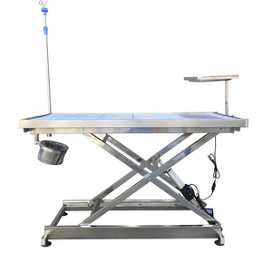 Mesa de Operaciones Quirúrgicas Veterinarias DM, Mesa de Operaciones para Animales de Acero Inoxidable para Hospitales y Clínicas Veterinarias, Instrumento Veterinario - Product Image 1
