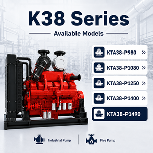 <span class=keywords><strong>Motor</strong></span> Diésel Industrial CUMS KTA38-P1490 Turboalimentado y Postenfriado de 37.7L, EPA Tier 2, 1007kW de Alta Potencia <span class=keywords><strong>para</strong></span> Minería - Product Image 6