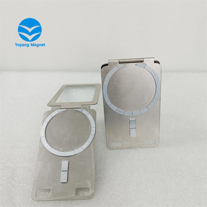 Nuevo diseño de fábrica, matriz anular magnética N52, imán de bisagra de Metal fuerte para billeteras de teléfono, tarjetero - Product Image 2