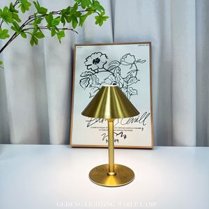 New cross-border umbrella-shaped decorative rechargeable <b>touch</b> ambient <b>light</b> for bedroom bedside minimalist designer - Product Image 6