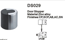 Supporto <span class=keywords><strong>per</strong></span> Porta in Vetro da Pavimento in Acciaio Inossidabile Stile Antico - Product Image 2