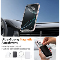 Funda de Lujo para Smartphone con Botones Magnéticos Metálicos para iPhone 18 17 16 15 Pro Max, Protección de Lente Metálica, Fundas Móviles