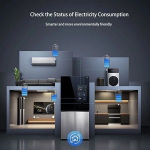 Medidor de Energía Bidireccional Inteligente WiFi Tuya con Pinza Amperimétrica de 80A, Monofásico, para Monitoreo de Energía Solar Fotovoltaica, Estadísticas de Energía en Tiempo Real a través de la Aplicación - Product Image 3