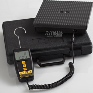 Balance électronique pour réfrigérant CPS CC220, précision 0,1 g, écran LCD avec crochet pour le remplissage de réfrigérant - Product Image 1