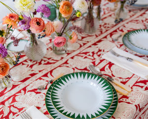Ensemble d'assiettes en porcelaine fine écologique moderne, vaisselle en porcelaine de style européen, vaisselle réutilisable pour les dîners et les cuisines - Product Image 3