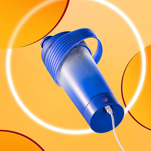 <span class=keywords><strong>2023</strong></span> de alta calidad para viajes al aire libre sin BPA personalizado eléctrico USB recargable autoagitador gimnasio proteína coctelera taza - Product Image 3