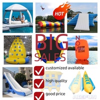 Airfun 4.5m de long tube gonflable coloré, bouée gonflable tuyau d'eau à vendre