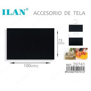 Accessorio in tessuto Iln 100x75 cm Nero Decorazioni per la casa - Product Image 3