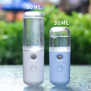 50 ml großer Wassertank Nano Nebel Gesichts dampfer USB Lades prüher Gesichts nebels prüher