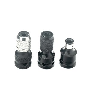 Yüksek dereceli matkap Chuck sürücü dönüştürücü darbe aracı soket adaptörü anahtarı krom 1/2 inç kare için 1/4 inç altıgen anahtar bağlayıcı - Product Image 5