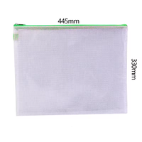 Vente en gros de classeurs A4 pochette en maille avec fermeture éclair sac à documents dossiers scolaires fournitures de bureau trousse à crayons sacs de rangement