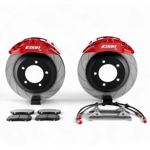 Kits <span class=keywords><strong>de</strong></span> Freinage Sportifs Grande Taille DR4 à 4 Pistons ICOOH, <span class=keywords><strong>Prix</strong></span> Usine, Modifiés, avec Disques <span class=keywords><strong>de</strong></span> 330/345/355/362 mm pour <span class=keywords><strong>Golf</strong></span> <span class=keywords><strong>5</strong></span> 6 7 8 - Product Image 6