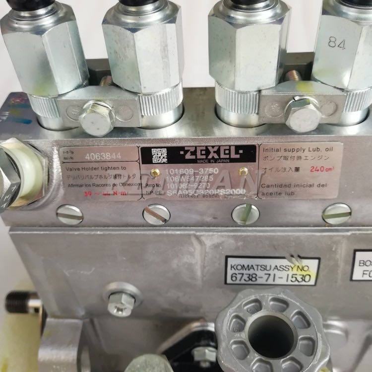 Zexel bomba de injeção de motor a cummins 6bt5.9, bomba 4063845