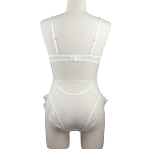 Mesh <strong>Bodysuit</strong> Women <strong>Sheer</strong> Custom Logo Lace Teddy Design New Arrival Ladies <strong>Bodysuit</strong> Women's Underwear Lingerie - Product Image 6