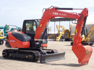 รถขุดมือสองยี่ห้อดังรุ่น KX175 พร้อมใบมีดดันดิน สภาพดี ขาย - Product Image 5