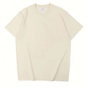 Design Custom Logo Large T-<b>Shirt</b> for Men Solid Color Cotton for Promotional Use - Product Image 4