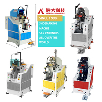 Machine de formage de talons de chaussures hydraulique industrielle SHENGDA, équipement de formage de talons pour chaussures pour ligne de fabrication de chaussures
