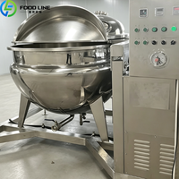 Tank voor het impregneren van geconserveerd fruit met suiker, onderdrukweekmachine voor fruit, industriële suikerketel voor het koken van fruit