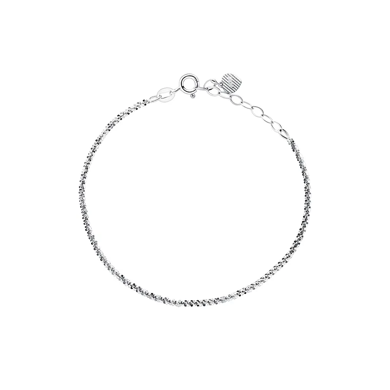 Pulseira de prata, de alta qualidade, simples, design, joia de prata esterlina 2021, pulseira, 925