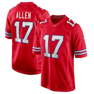 Camiseta de los Buffalo Bills de Josh Allen 17, Edición Limitada Blanca, Talla para Hombre - Product Image 4