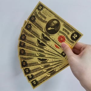 定制纪念品美国2美元证书钞票金箔钞票收藏 - Product Image 6