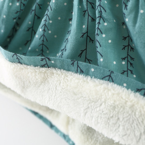 Wholesale Latest Frock Designs Baby Girls Cotton <b>Warm</b> <b>Dresses</b> of Pictures - Product Image 3